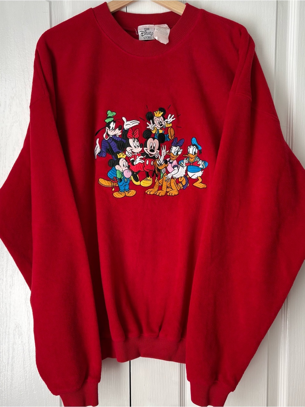 Vintage Disney Mickey & Friends Crewneck Fleece, L ❤️